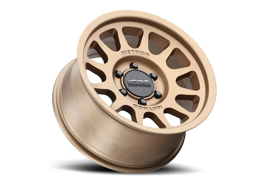 2021  Ford Bronco Method Race Wheels 703 Series Bead Grip Wheel,17x8.5 6x5.5 - Bronze