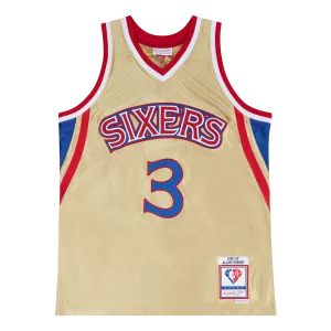 76ers Nba 75th Gold Swingman