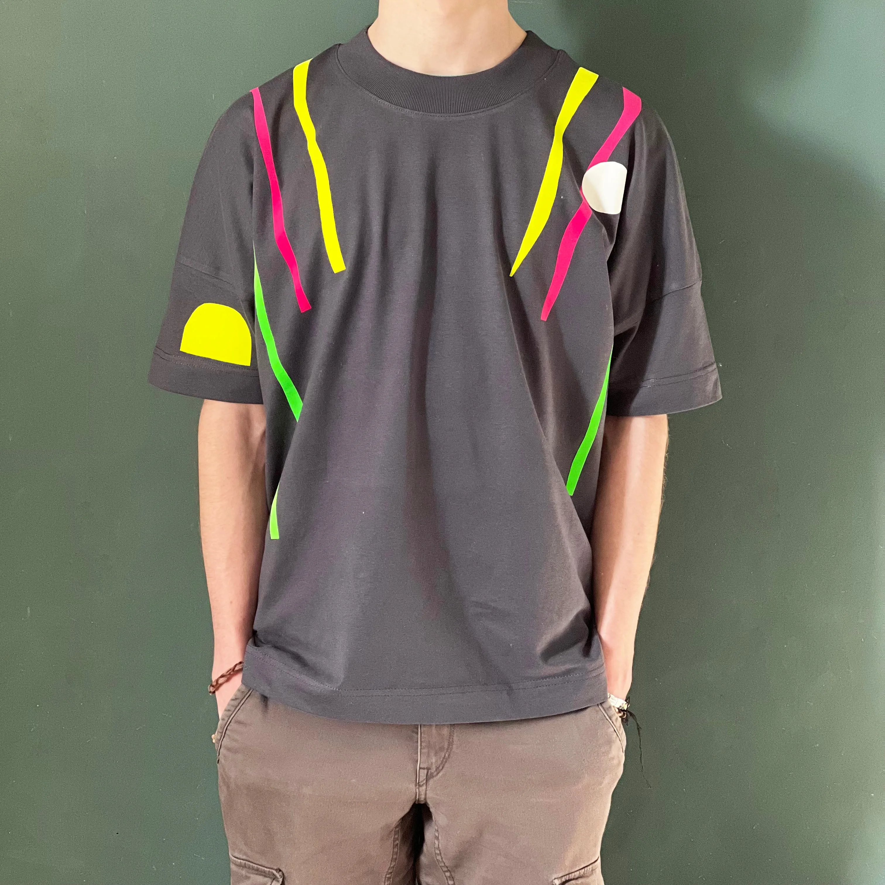 Boxy Unisex Unique Off Cuts T-Shirt