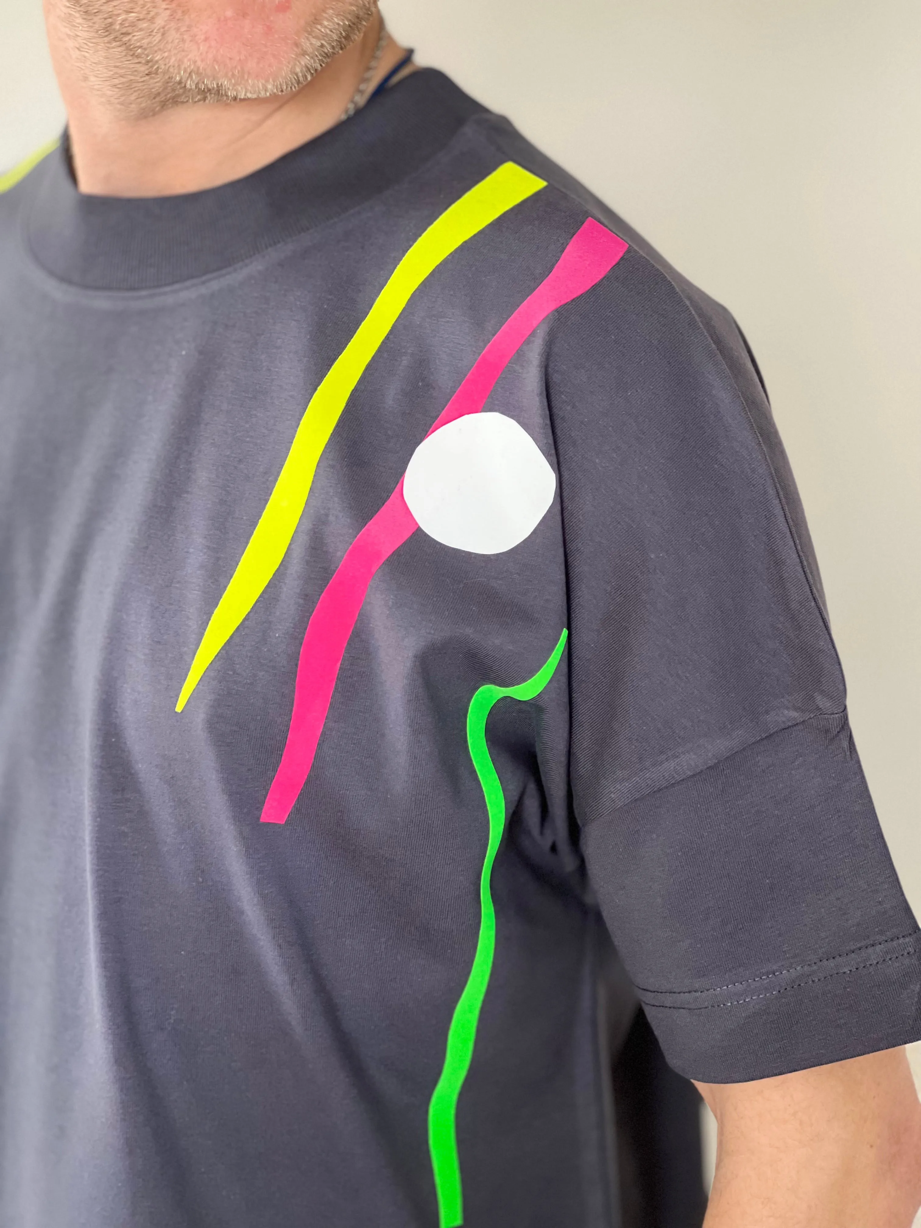 Boxy Unisex Unique Off Cuts T-Shirt