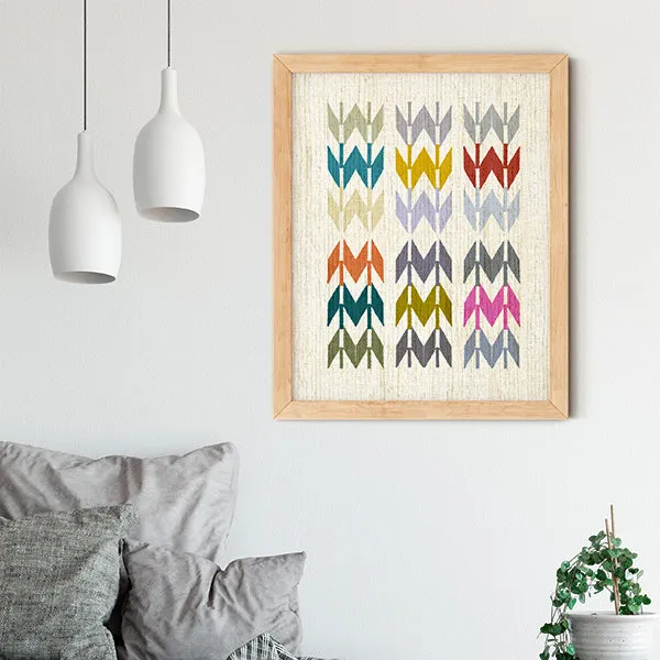 Colorful Arrow Art Poster Print