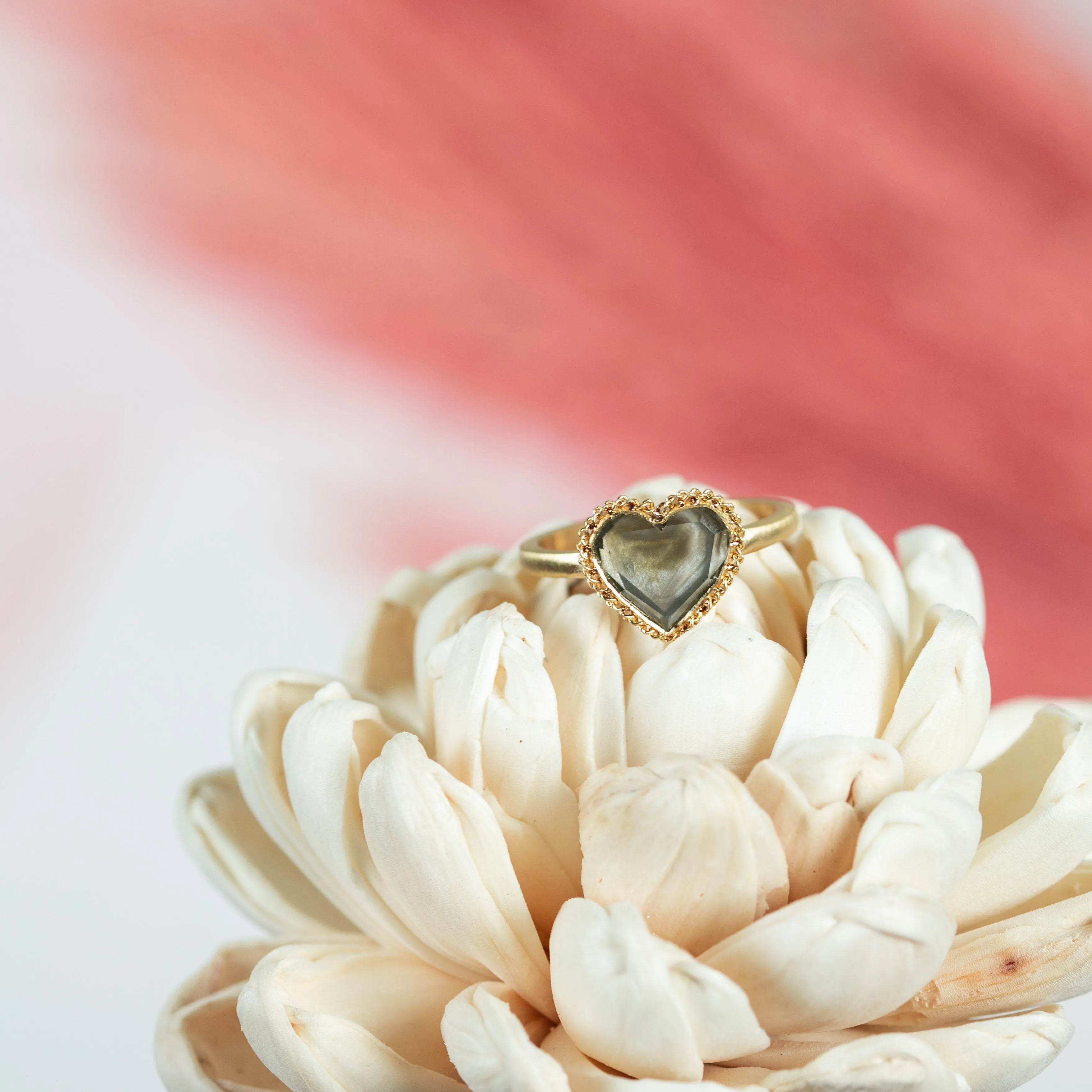 Diamond Heart Ring
