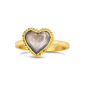 Diamond Heart Ring