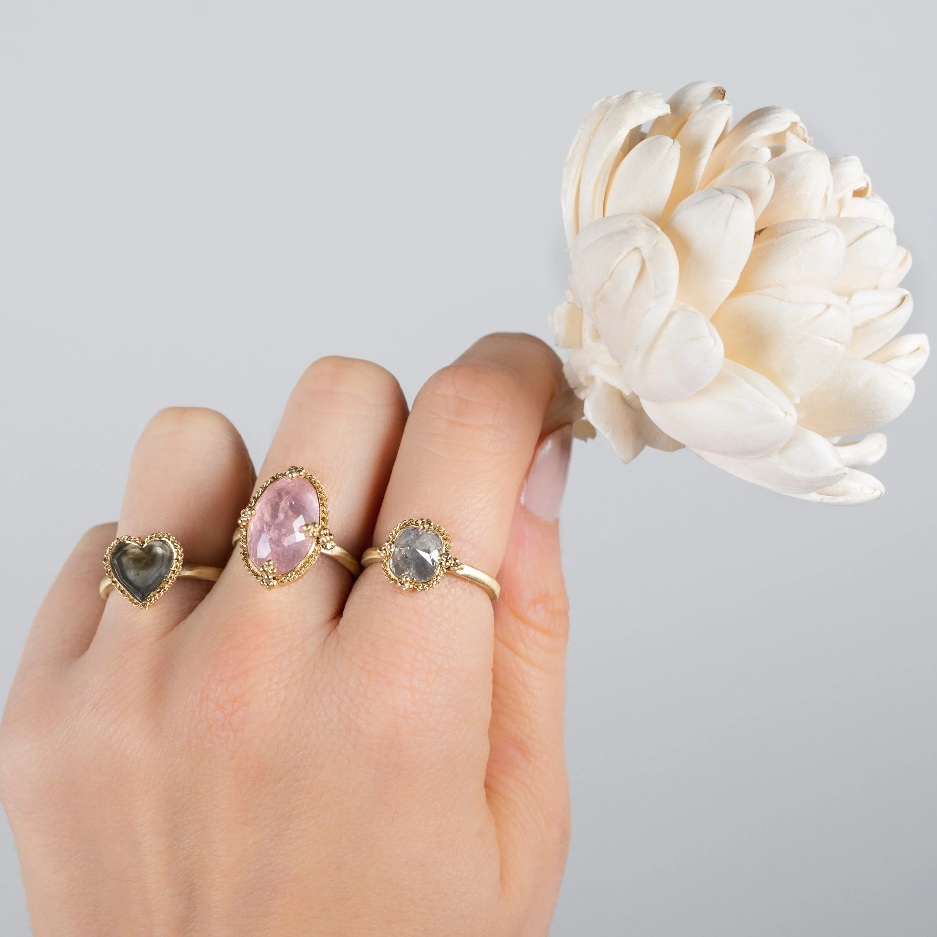 Diamond Heart Ring