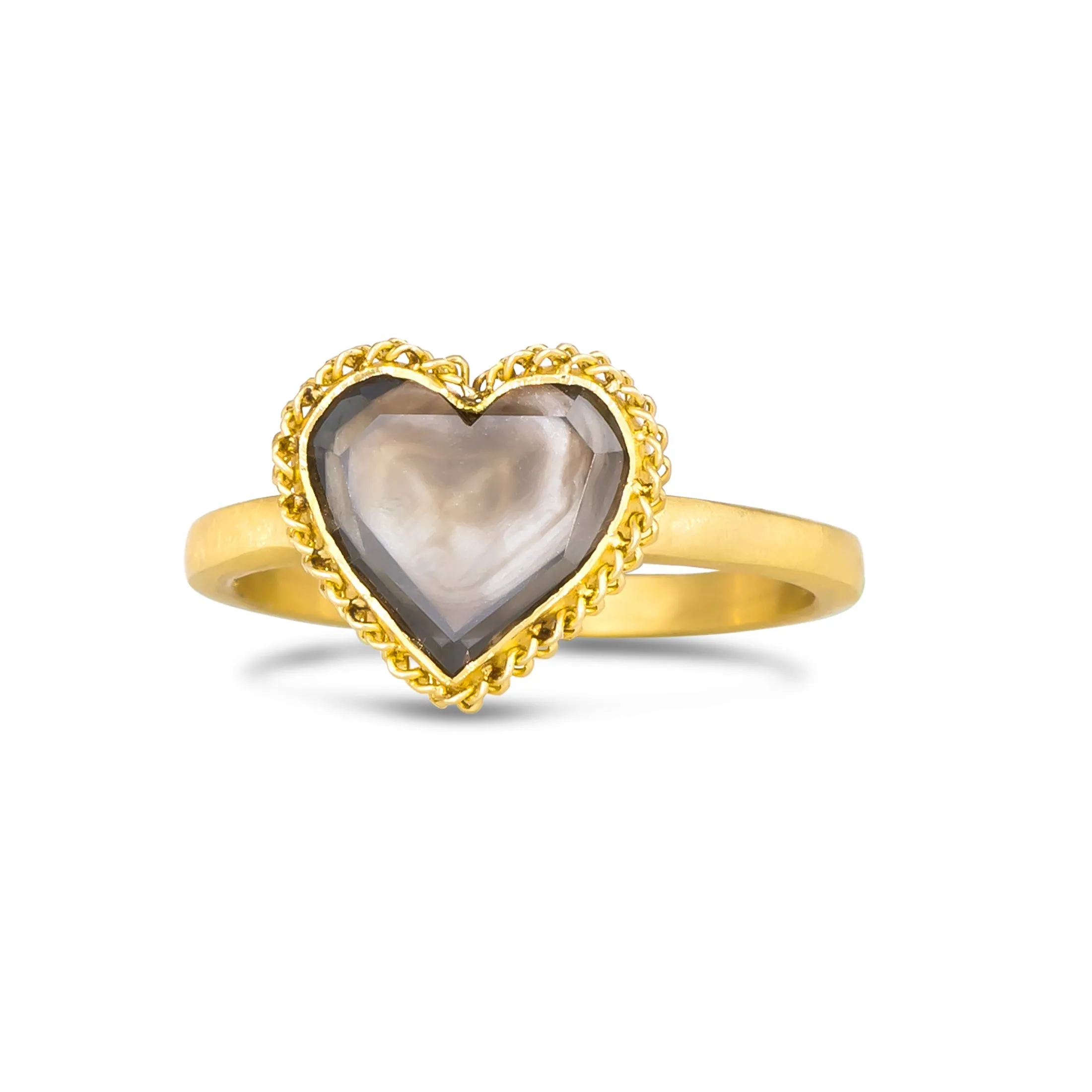 Diamond Heart Ring