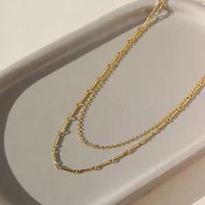 Equinox Double Chain Necklace | Wholesale
