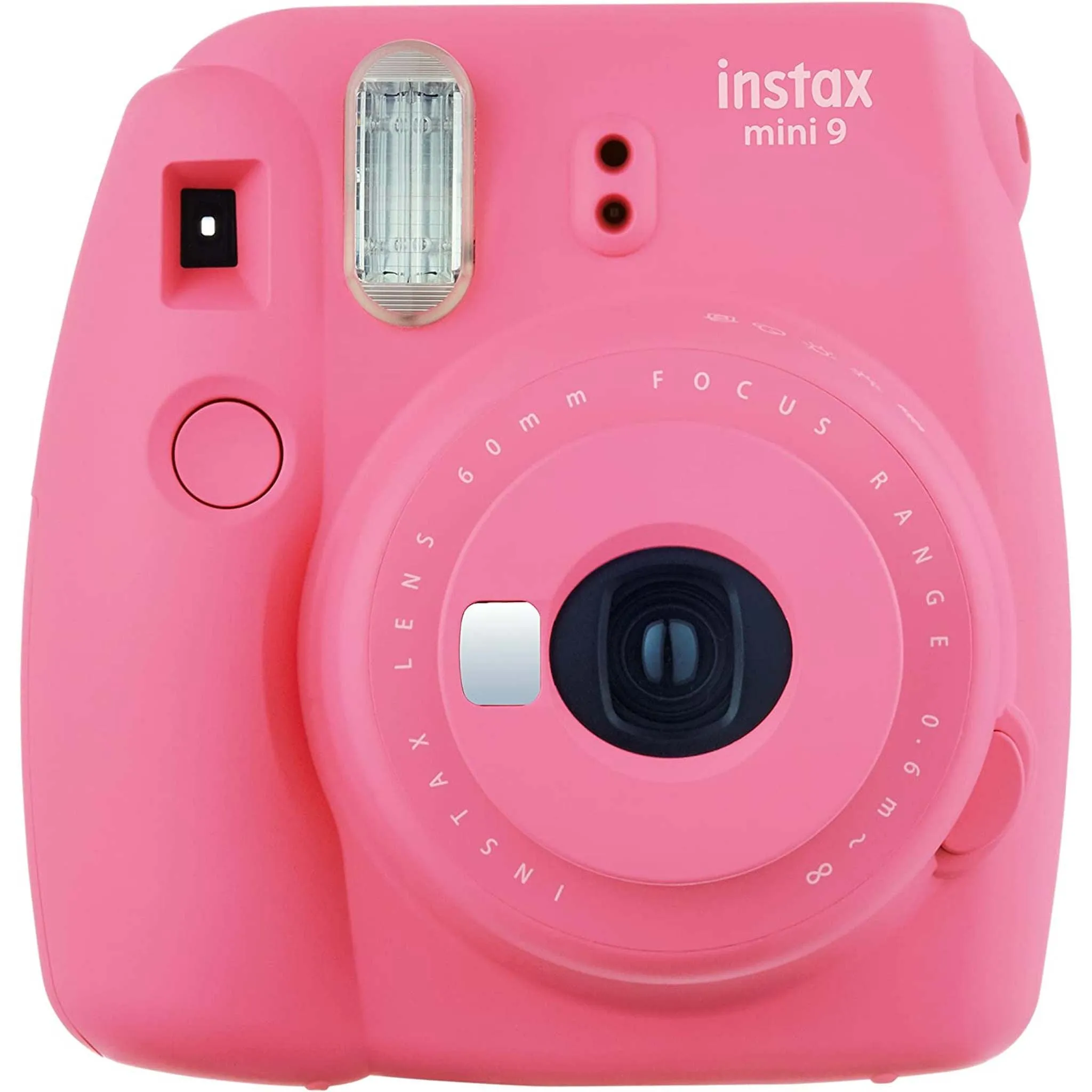 Fujifilm Instax Mini 9 Instant Film Camera with 10 Shots - Flamingo Pink