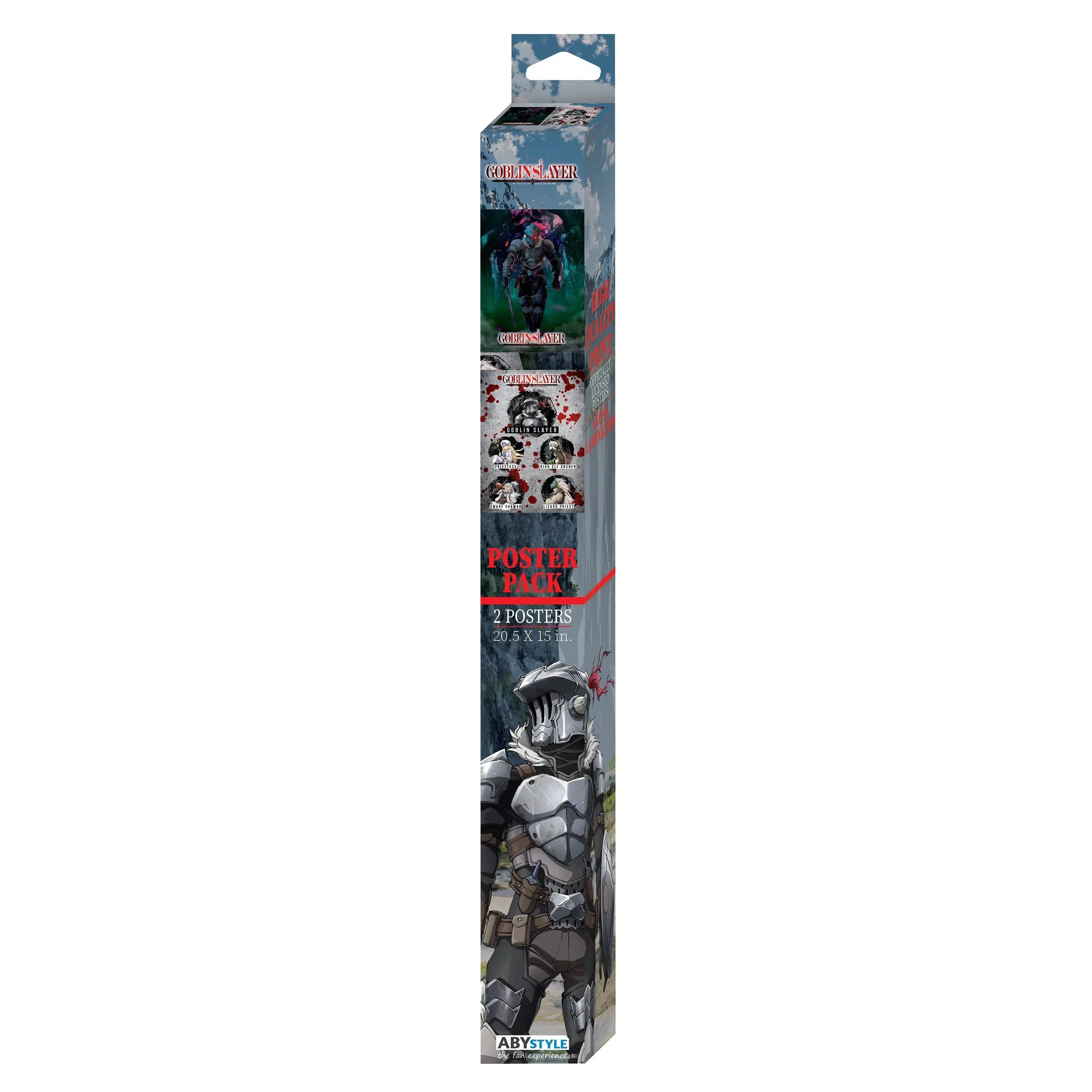 Goblin Slayer - Adventurer Party Boxed Poster Set (20.5"x15") - ABYstyle