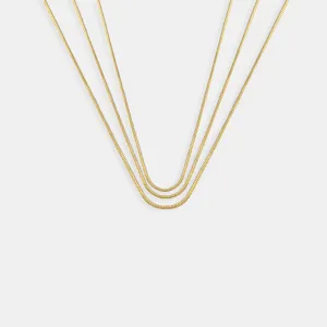 Multi Position Snake Chain Necklace