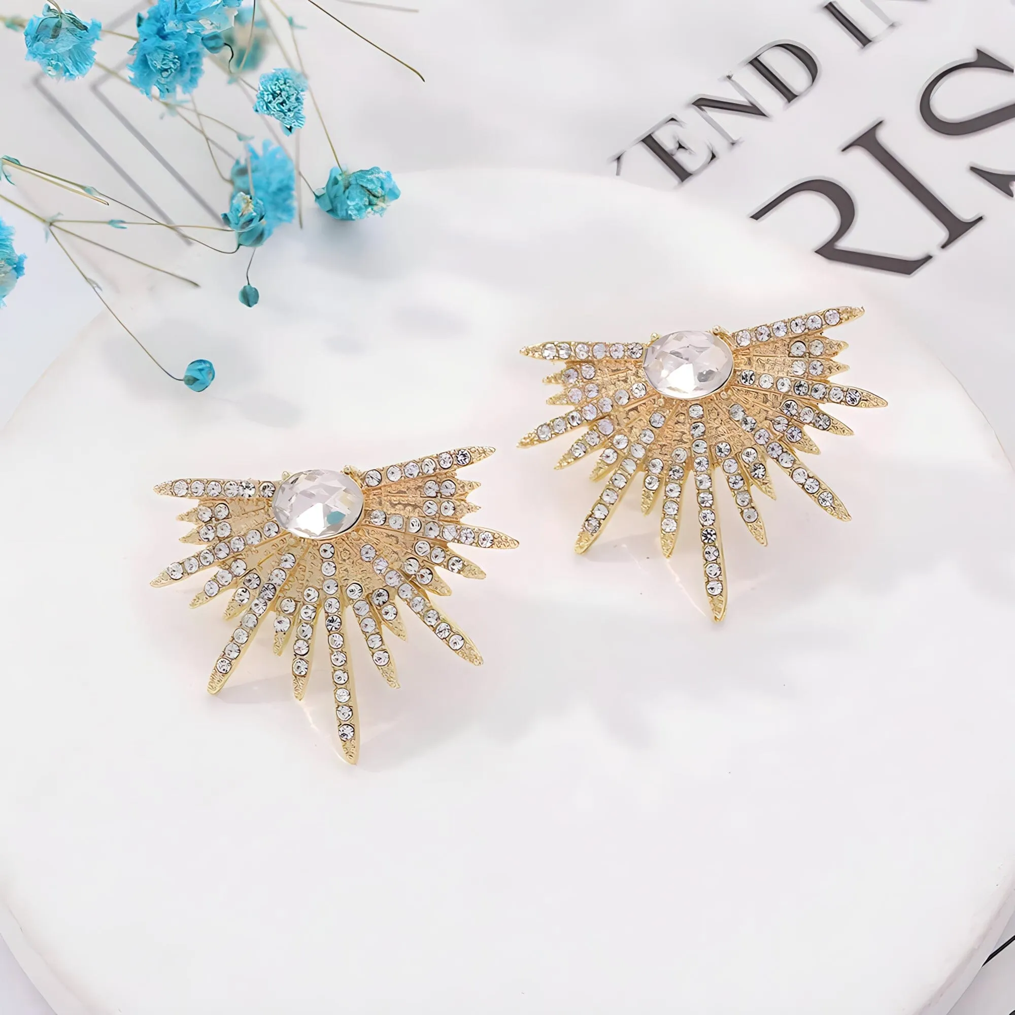 The Iridiana Stud Earring - Multiple Colors