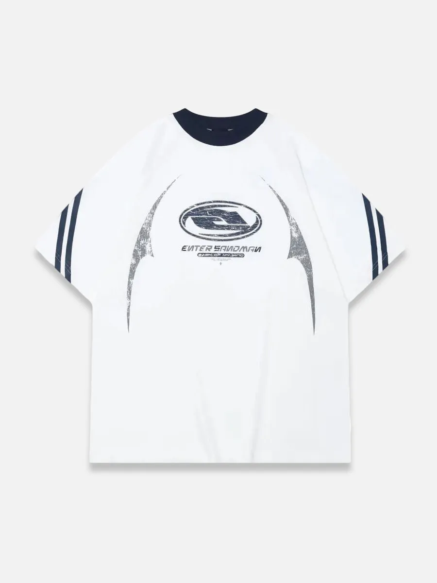 Y2K Retro Graphic Print Tee